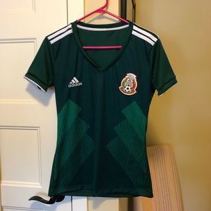Mexico Adidas Soccer Jersey Small
